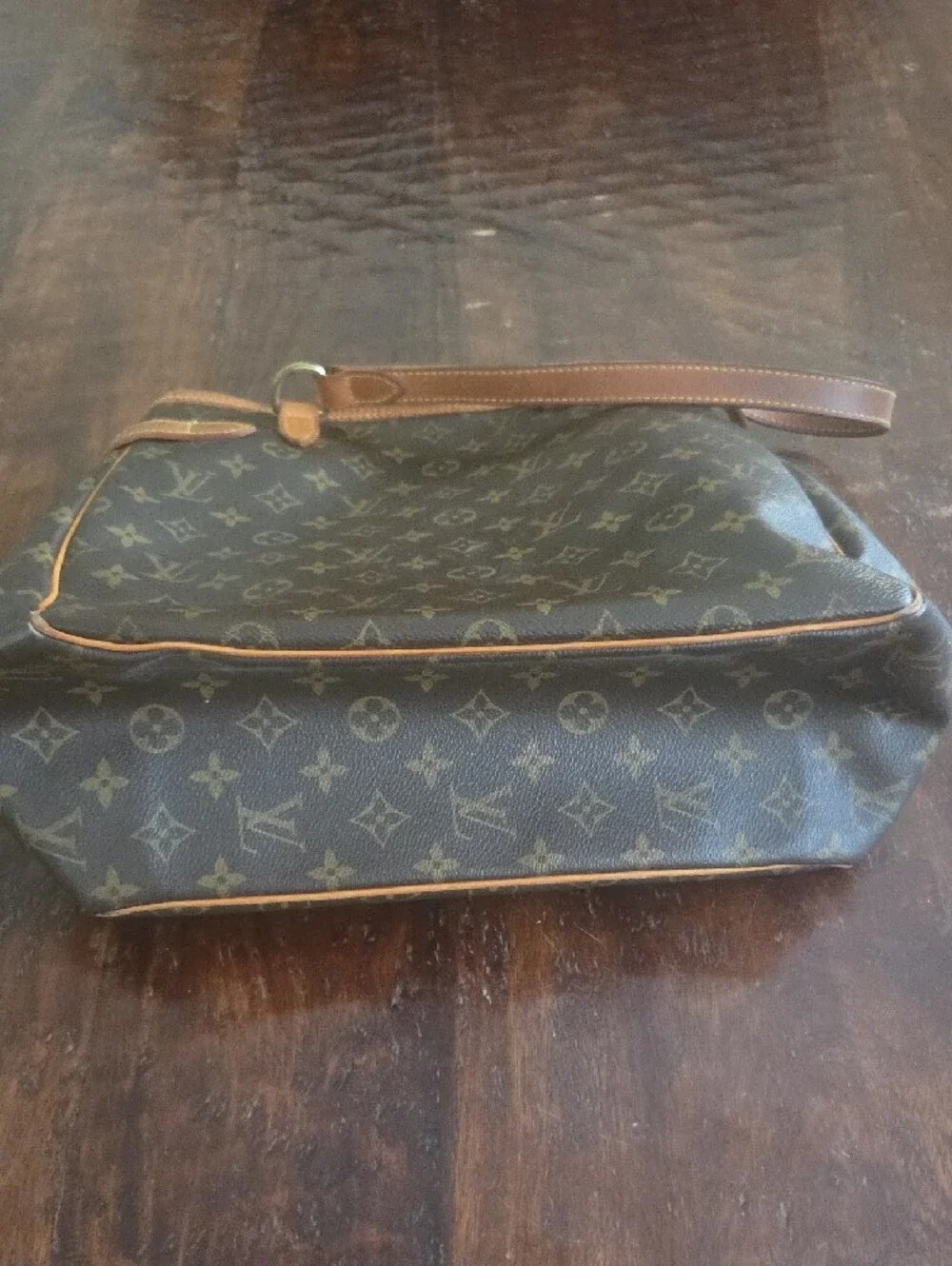 Louis Vuitton Monogram Canvas Tote in Brown and Tan